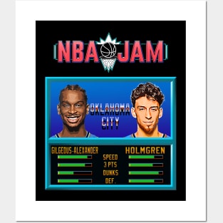 OKC - NBA JAM Posters and Art